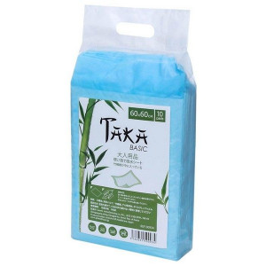 ТАКА ПЕЛЕНКИ ВПИТ. БАЗИК ЭКОНОМ Д/ВЗР. БАМБУК 60Х60СМ №10 [TAKA]