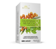 АЛТАЙФЛОРА ЧАЙН.НАПИТОК ОБЛЕПИХА+МЕЛИССА 1,5Г. №20 ПАК. /АЛТАЙСКАЯ ЧАЙН.КОМП./