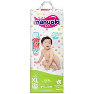 МАНУОКИ ПОДГУЗНИК-ТРУСИКИ 12+ Р.XL №38 [MANUOKI]