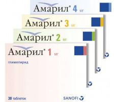 АМАРИЛ 3МГ. №30 ТАБ.