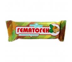 ГЕМАТОГЕН НАРОДНЫЙ ЛЕСНОЙ ОРЕХ 40Г. ПЛИТКА
