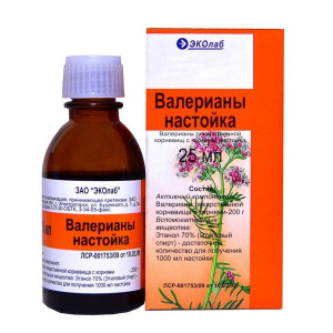 ВАЛЕРИАНЫ НАСТОЙКА 25МЛ. ФЛ. /ЭКОЛАБ/