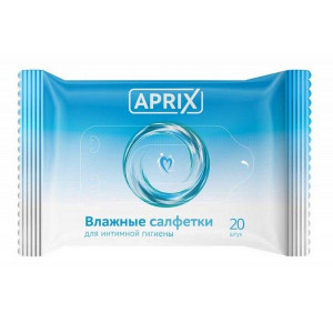 АПРИКС САЛФЕТКИ ВЛАЖН. Д/ИНТИМ. ГИГИЕНЫ №20 [APRIX]