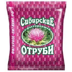СИБИРСКИЕ ОТРУБИ ПШЕНИЧНЫЕ РАСТОРОПША 200Г. ПОР.