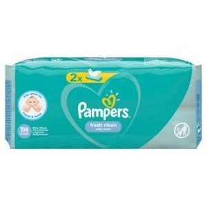 ПАМПЕРС САЛФЕТКИ ВЛАЖН. ФРЕШ КЛИН №52Х2(104) [PAMPERS]