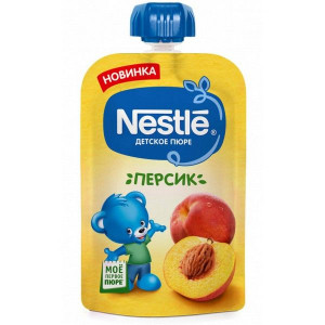 НЕСТЛЕ ПЮРЕ 90Г. ПЕРСИК ПАУЧ [NESTLE]
