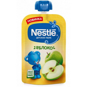 НЕСТЛЕ ПЮРЕ 90Г. ЯБЛОКО ПАУЧ [NESTLE]