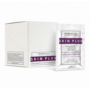 МИРРОЛЛА СКИН ПЛЮС МАСКА-ДЕТОКС Д/ЛИЦА ШУНГИТ 12МЛ. [SKIN PLUS]