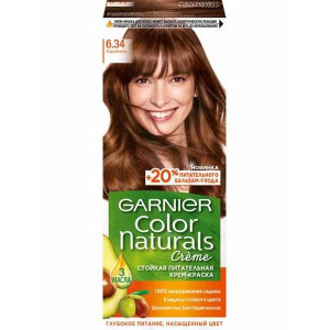 ГАРНЬЕР КОЛОР НЭЧРАЛС КРАСКА Д/ВОЛОС 6.34 КАРАМЕЛЬ [GARNIER]