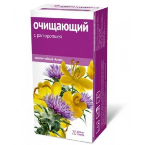 АЛТАЙ ЧАЙН.НАПИТОК ОЧИЩ. РАСТОРОПША 2Г. №20 ПАК.