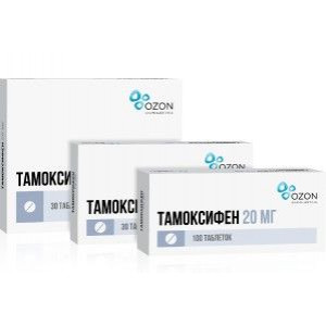 ТАМОКСИФЕН 20МГ. №100 ТАБ. /ОЗОН/ ТАМОКСИФЕН 20МГ. №100 ТАБ. /ОЗОН/