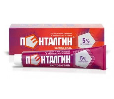 ПЕНТАЛГИН ЭКСТРА-ГЕЛЬ 5% 100Г. ГЕЛЬ Д/НАРУЖ.ПРИМ. ТУБА