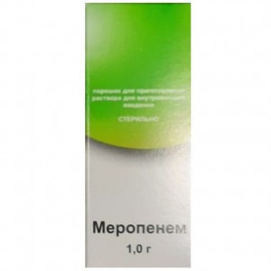 МЕРОПЕНЕМ 1Г. №1 ПОР. Д/Р-РА Д/В/В ФЛ. /ФАРМГИД/ИНТЕРФАРМА/