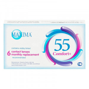 МАКСИМА 55 ЛИНЗА КОМФОРТ+ 8.6 -5,50 6PK [MAXIMA]