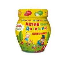 КОМПЛИВИТ АКТИВНЫЕ ДЕТИШКИ 3+ 4,5Г. №30 ПАСТИЛКИ ЖЕВ.