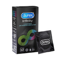 ДЮРЕКС ПРЕЗЕРВАТИВ INFINITY №12 АНЕСТЕТИК [DUREX]