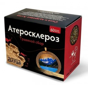 СБОР ТРАВЯНОЙ АТЕРОСКЛЕРОЗ 1,5Г. №60 ПАК. /ФАРМ-ПРОДУКТ/