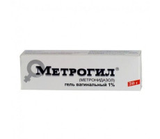 МЕТРОГИЛ 1% 30Г. ГЕЛЬ ВАГ. ТУБА +АППЛИК.