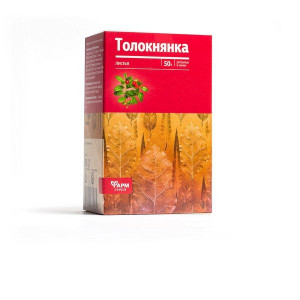 ТОЛОКНЯНКИ ЛИСТ 50Г. /ФАРМГРУПП/