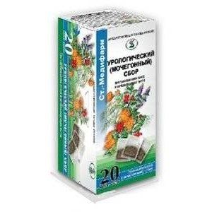 СБОР УРОЛОГИЧЕСКИЙ (МОЧЕГОННЫЙ) 2Г. №20 ПАК. /СТ-МЕДИФАРМ/