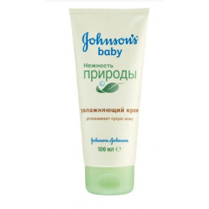 ДЖОНСОНС БЭЙБИ КРЕМ НЕЖНОСТЬ ПРИРОДЫ УВЛАЖН. 100МЛ. [JOHNSON`S]