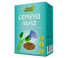 КОМПАС ЗДОРОВЬЯ ЛЕН СЕМЕНА СЕЛЕН+ХРОМ+КРЕМНИЙ 200Г. (ЛЬНА)