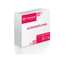 АЛЛОХОЛ-УБФ №50 ТАБ. П/О /УРАЛБИОФАРМ/