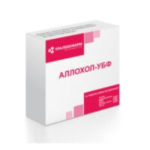 АЛЛОХОЛ-УБФ №50 ТАБ. П/О /УРАЛБИОФАРМ/ АЛЛОХОЛ-УБФ №50 ТАБ. П/О /УРАЛБИОФАРМ/