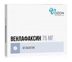 ВЕНЛАФАКСИН 75МГ. №30 ТАБ. /ОЗОН/