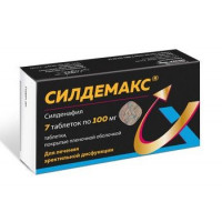 СИЛДЕМАКС 100МГ. №7 ТАБ. П/П/О /СЕВЕРНАЯ ЗВЕЗДА/