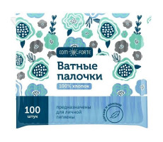 КОМФОРТЕ ВАТНЫЕ ПАЛОЧКИ №100 ПЭТ. [COMFORTE]