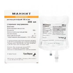 МАННИТ 15% 200МЛ. №1 Р-Р Д/ИНФ. КОНТ. /КРАСФАРМА/