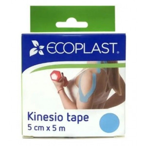 ЭКОПЛАСТ КИНЕЗИО ТЕЙП 5СМХ5М ГОЛ. [ECOPLAST]