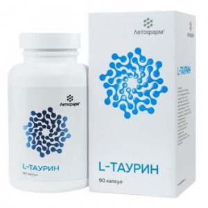ЛЕТОФАРМ L-ТАУРИН №90 КАПС.