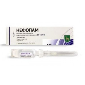 НЕФОПАМ 10МГ/МЛ. 2МЛ. №2 Р-Р Д/ИНФ. И В/М ВВЕД. АМП. /МОСКОВСКИЙ ЭЗ/