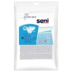 СЕНИ ПОДГУЗНИКИ СУПЕР АИР ЭКСТРА ЛАРЧ Д/ВЗР. Р.XL(4) №1 (130-170СМ.) [SENI]