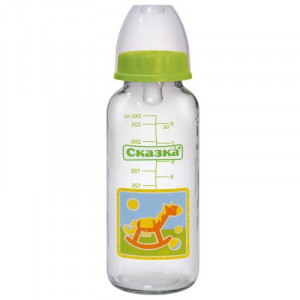 СКАЗКА БУТЫЛКА 240МЛ. СИЛИК. СОСКА /АРТ.1119/ СТЕКЛО СКАЗКА БУТЫЛКА 240МЛ. СИЛИК. СОСКА /АРТ.1119/ СТЕКЛО