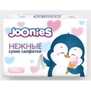 ДЖУНИС САЛФЕТКИ СУХ. НЕЖН. №150 [JOONIES]