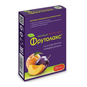 ФРУТОЛАКС 350МГ. №15 КАПС.