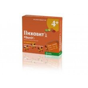 ПИКОВИТ Д №30 4+ ТАБ. П/О /KRKA/