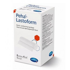 ХАРТМАНН ПЕХА-ЛАСТОФОРМ БИНТ ФИКС. ЭЛАСТ. 8СМХ4М [HARTMANN LASTOFORM]
