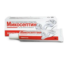 МИКОСЕПТИН 30Г. №1 МАЗЬ Д/НАРУЖ.ПРИМ. ТУБА