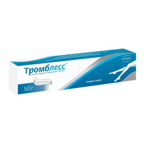 ТРОМБЛЕСС 1000МЕ/Г. 50Г. ГЕЛЬ Д/НАРУЖ.ПРИМ. ТУБА /НИЖФАРМ/