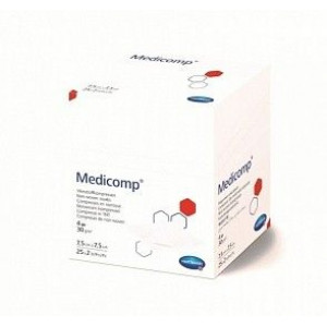 ХАРТМАНН МЕДИКОМП САЛФЕТКИ МАРЛ. СТЕР. 7,5Х7,5СМ №2 [HARTMANN MEDICOMP]