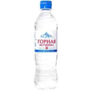 ГОРНАЯ ВЕРШИНА ВОДА МИНЕР. 0,5Л. Н/ГАЗ. ПЭТ