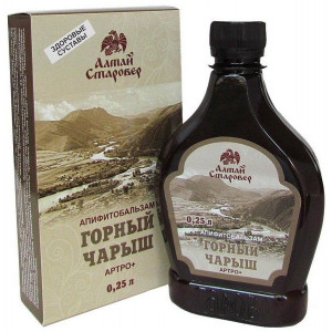 АЛТАЙ СТАРОВЕР БАЛЬЗАМ ГОРНЫЙ ЧАРЫШ СУСТАВНЫЙ 250МЛ.